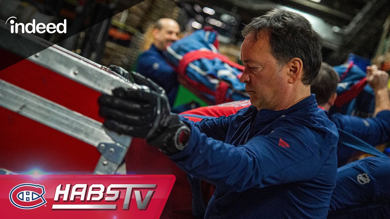 Indeed x CH: Road Tripping  | An inside look at the Habs' equipment team