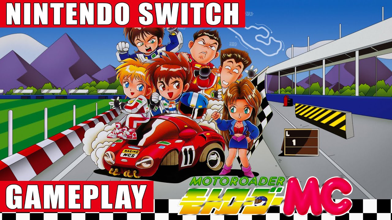 Moto Roader MC Nintendo Switch Gameplay
