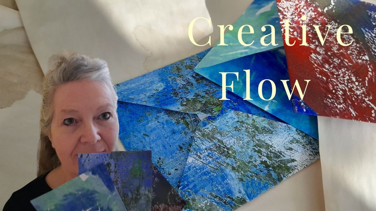 Slow Creative Living  Snail Mail, Tea Dyeing & Hoop