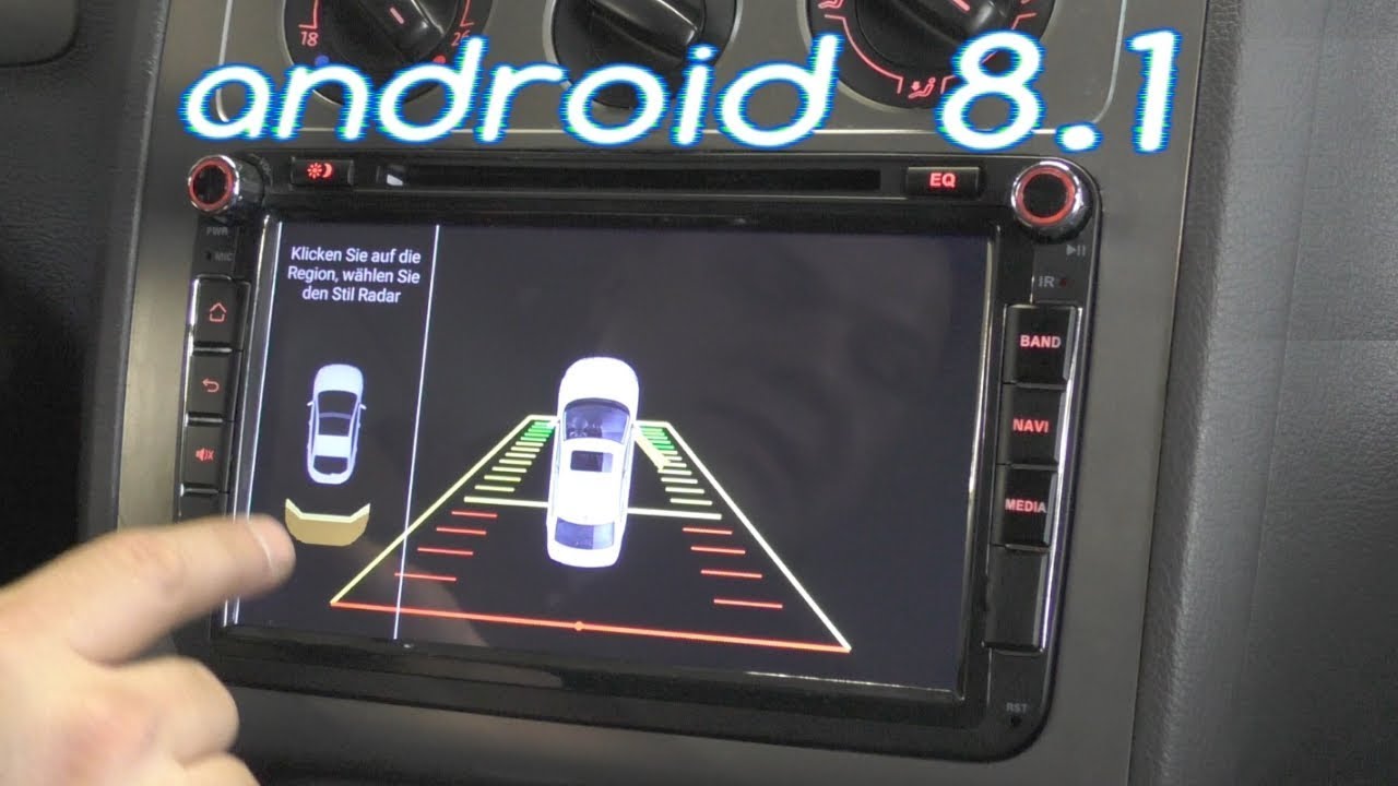 8Zoll Android 8.1 radio Unboxing einbau Praxistest von Joying