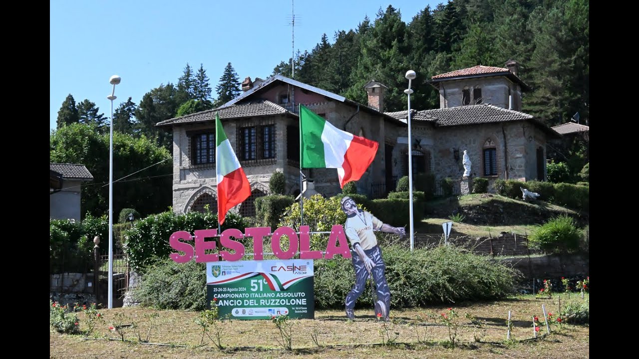 CAMPIONATO ITALIANO LANCIO DEL RUZZOLONE INDIVIDUALE E COPPIE .. SESTOLA (MO) 2024