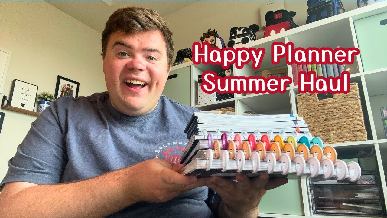 Happy Planner Summer Unboxing | Stickers, Lilo & Stitch,  10 Years of Happy & Disney Baby