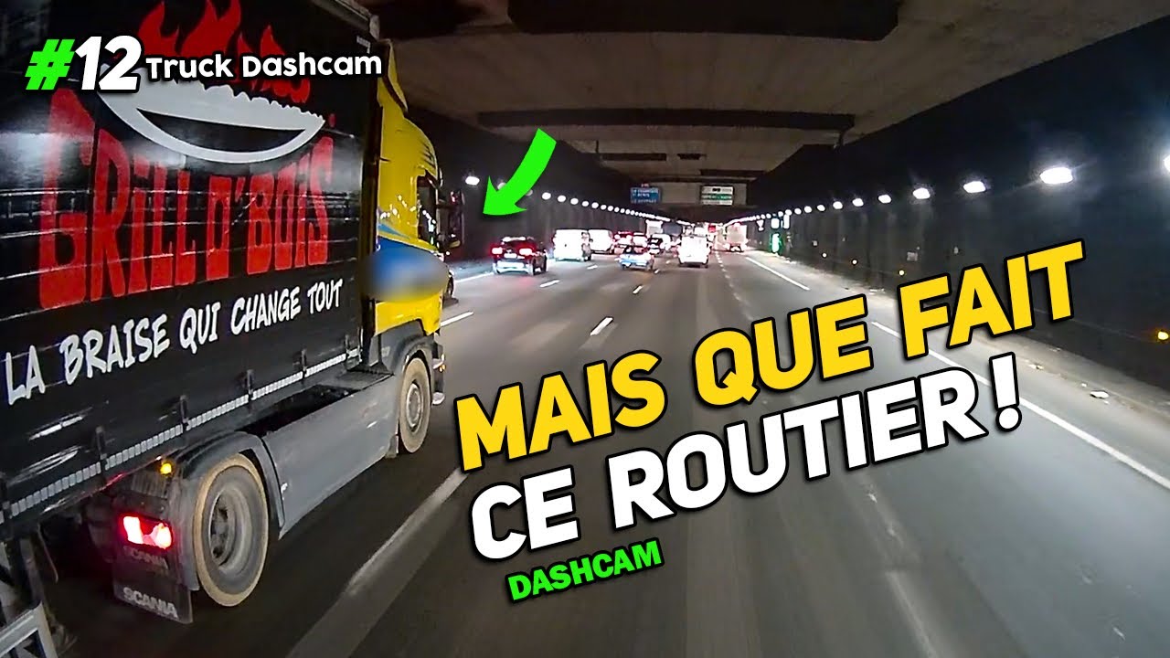 MAIS QUE FAIT CE ROUTIER ! Truck Dashcam #12