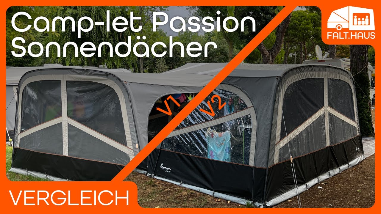 Warum gibt es ein neues Camp-let Passion Sonnendach?