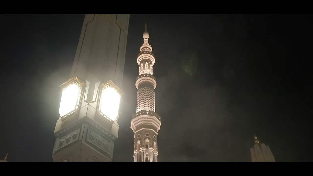 Live|17 March|Masjid Nabawiﷺ|Beautiful Isha Azan|مسجد النبوي اذان #madina #masjidnabawi #ramadan2026