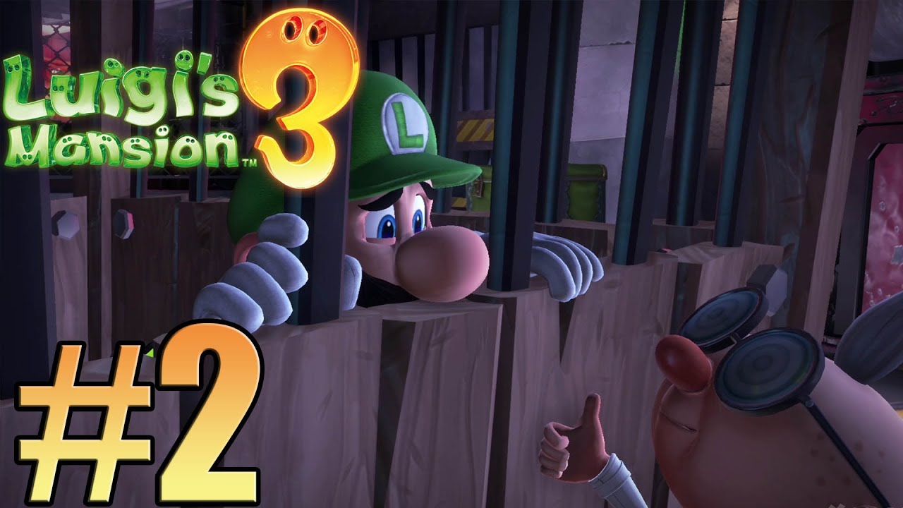 Luigi's Mansion 3 Gameplay Walkthrough Part 2 - Professor E. Gadd