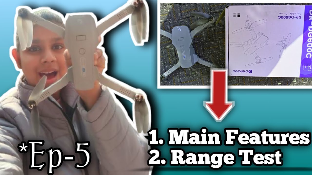 Main Features And Range Test Of *DYNOLOG GPS DRONE* Ep-5