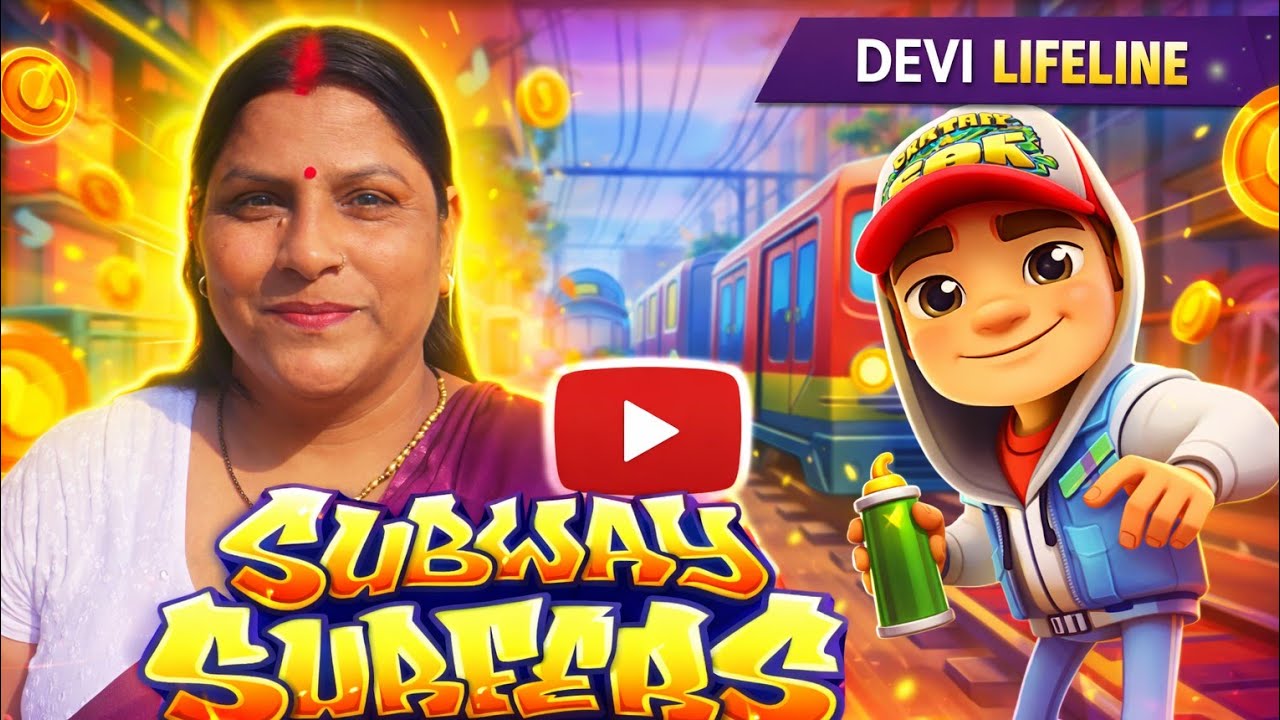 Subway Surfers  Live Game By Neelam Sharma...🔥😍