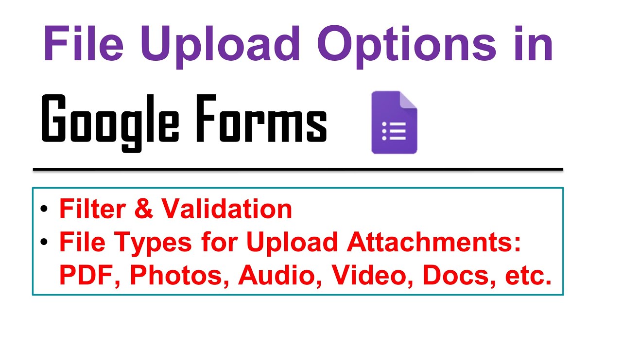 File Upload Option in Google Forms in Hindi 👈