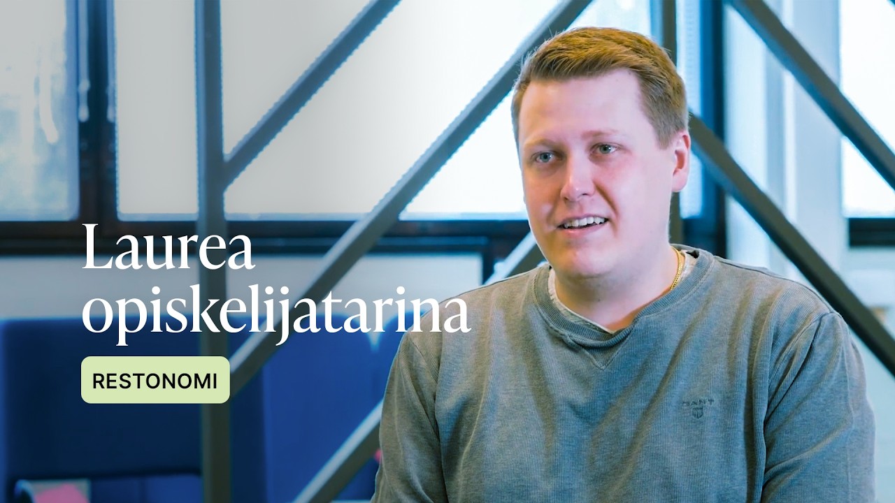 Opiskelu ja ty&ouml; yhdistyv&auml;t &ndash; Samin tarina restonomiopinnoista kansainv&auml;liseen yritykseen