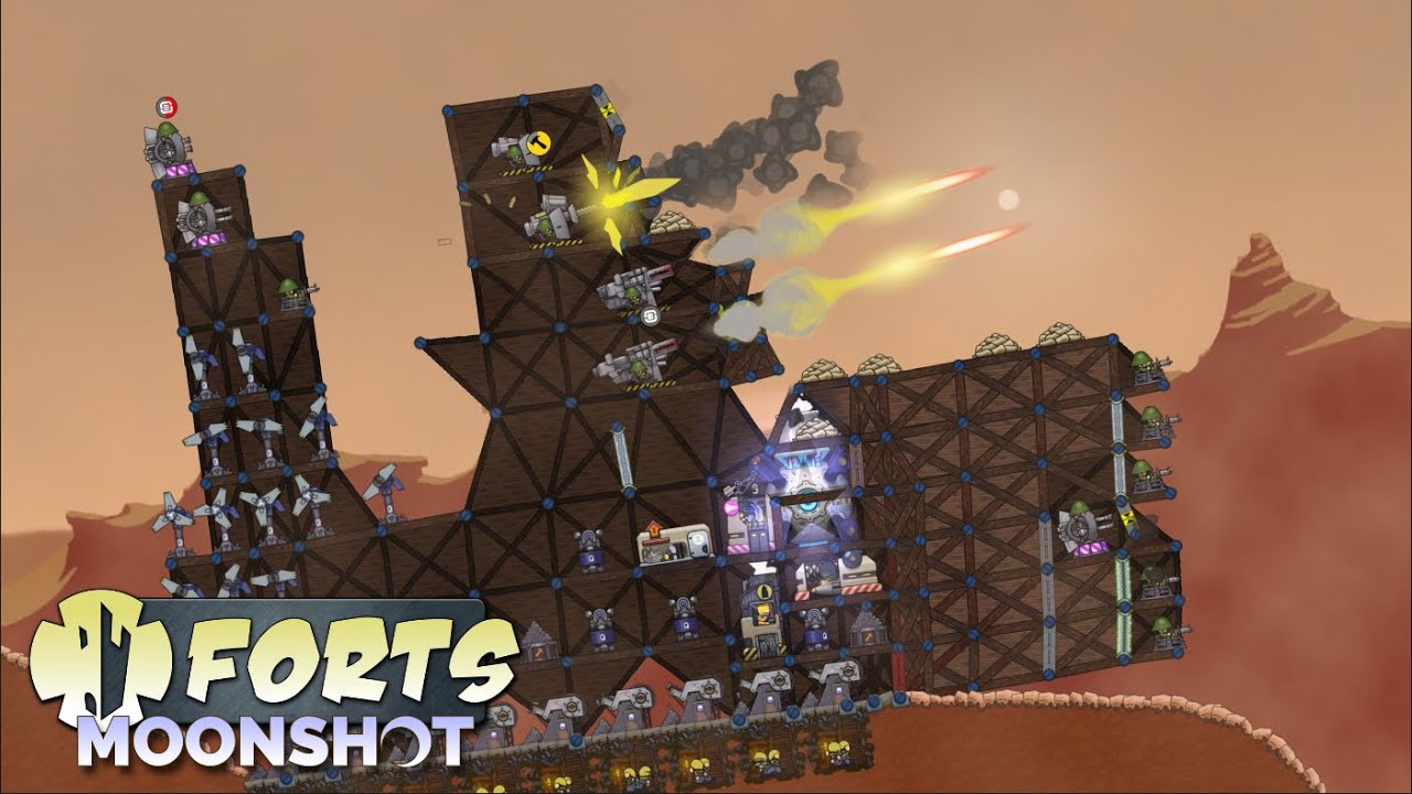 Bruski vs 5 New Players | Forts - Multiplayer Gameplay | Ep.298