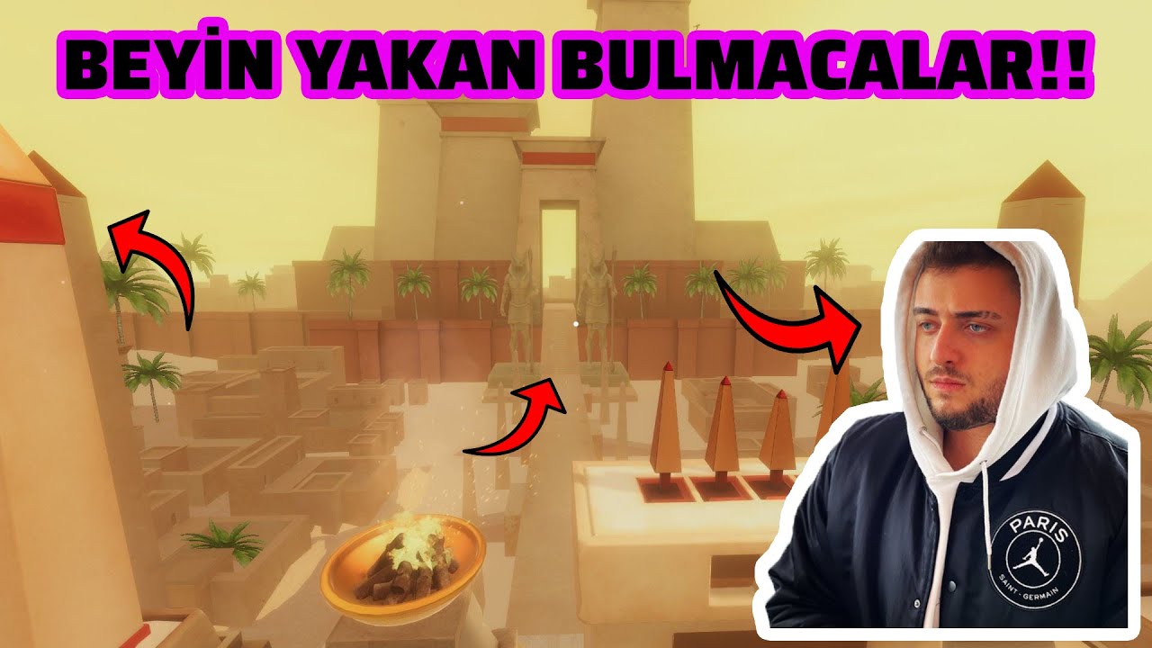 CYBER Mekiple ANTİK MISIR'da Geçen BULMACA OYUNUNU OYNUYOR!!