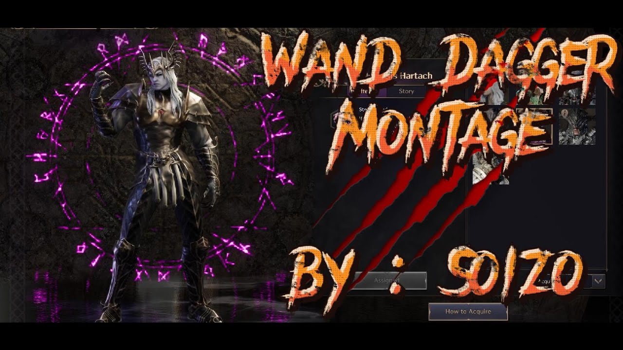 Wand Dagger Montage 1vsX (Night PvP) | Throne And Liberty