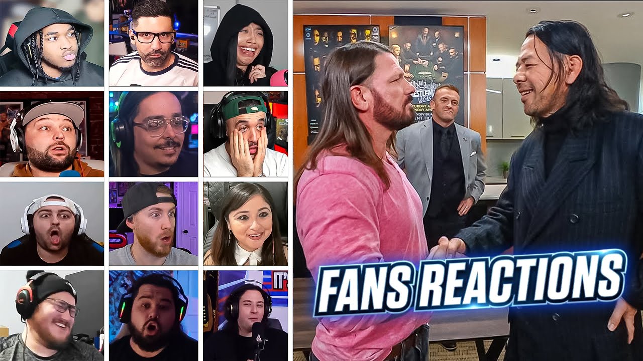 WWE Fans EMOTIONAL Reactions! Shinsuke Nakamura Challenges AJ Styles | #wwe #wwesmackdown #ajstyles