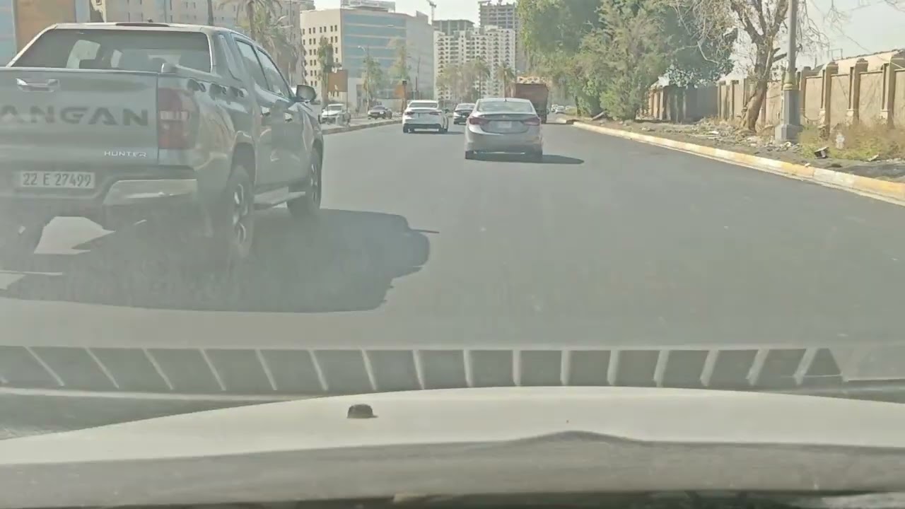 شارع مطار المثنى العمارات السكنية كلية اشور