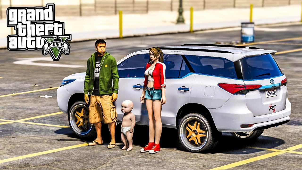 พาลูกเมียเที่ยววันหยุด เล่นแบบชีวิตจริง ตอนที่ 82 (Real Life GTA V)
