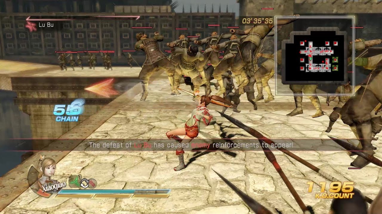 DW8XLCE: Xiaoqiao Bridge Melee 2338 KOs