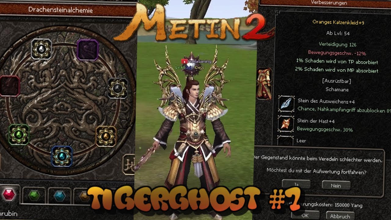 Metin2 Tigerghost [7] - Projekt Drachenschami - Alchiring aufbauen, uppen uvm. - Mixtape