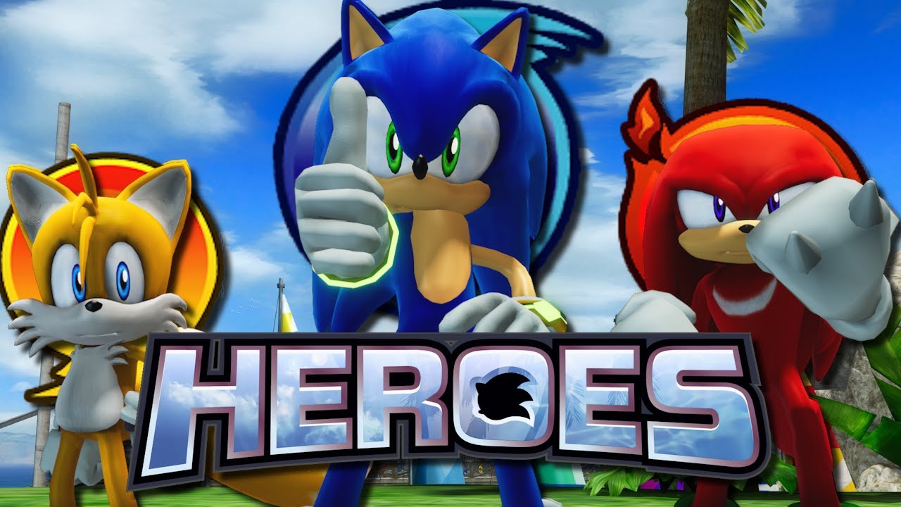 It's Sonic P06 but it has the Heroes Team Mechanic!