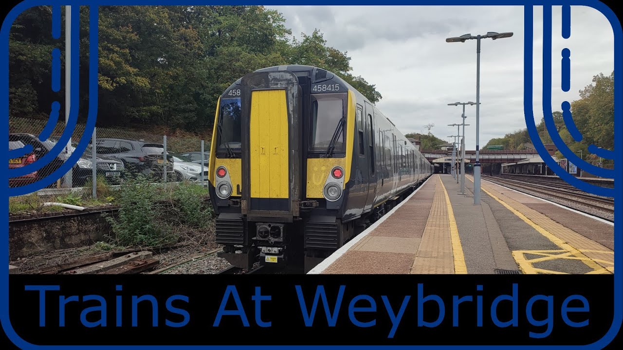 Trains At Weybridge! (18/10/2025)