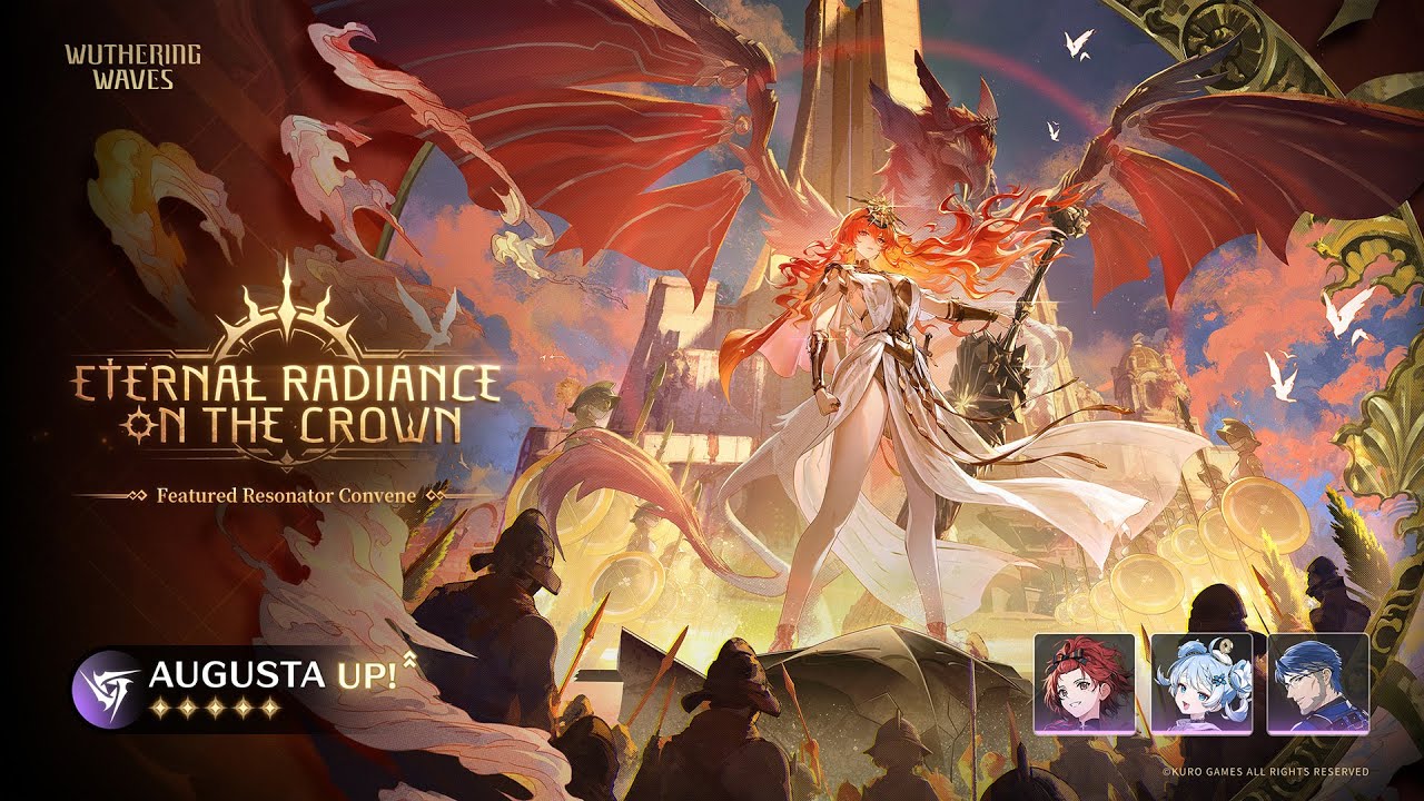 Wuthering Waves - Roll Banner  Augusta