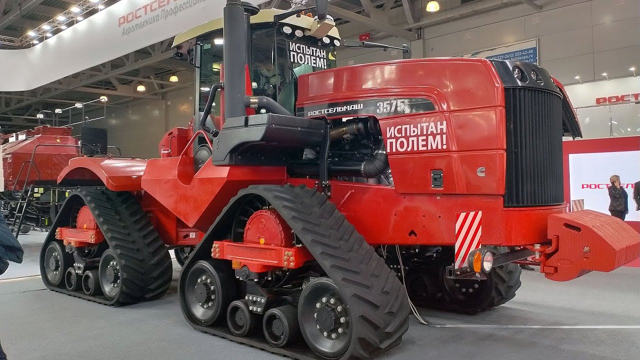 Самый мощный трактор RSM 3575 на гусеницах!