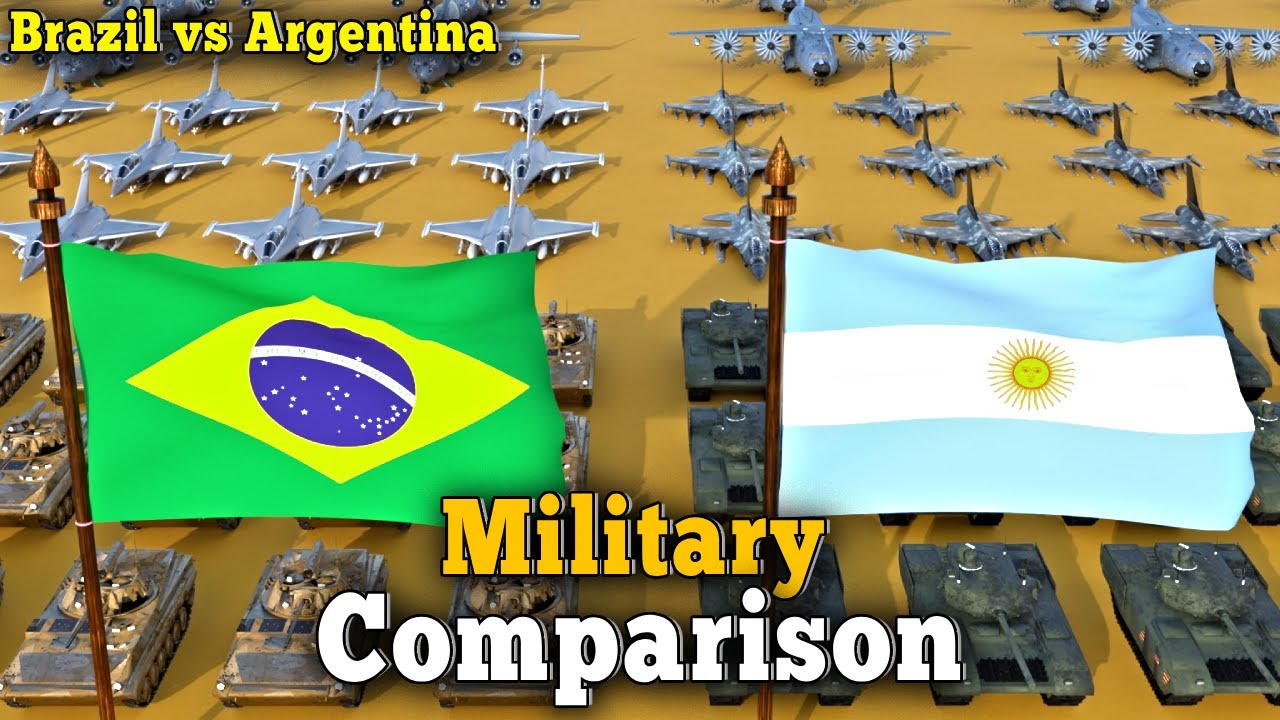 Brazil vs Argentina Military Power Comparison 2025 |