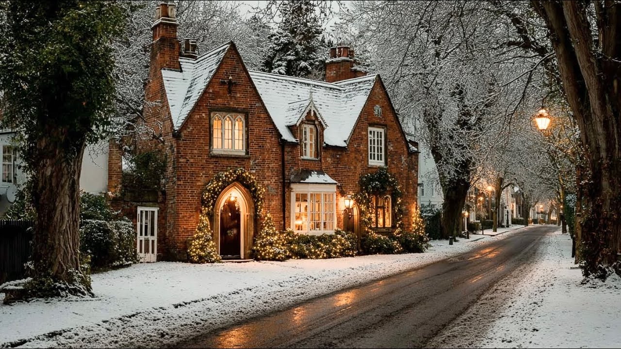 BIRMINGHAM, ENGLAND — A FESTIVE CHRISTMAS WALK THROUGH CITY STREETS | 4K HDR