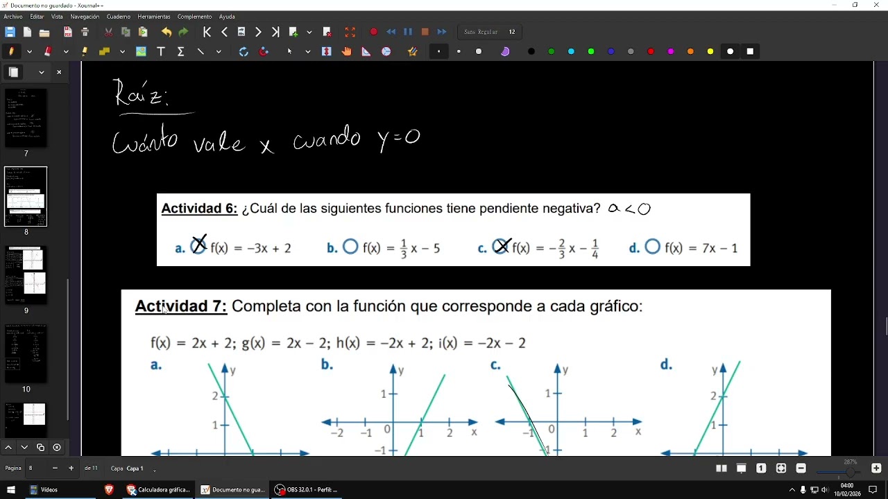 Lineal - ejercicio 9B