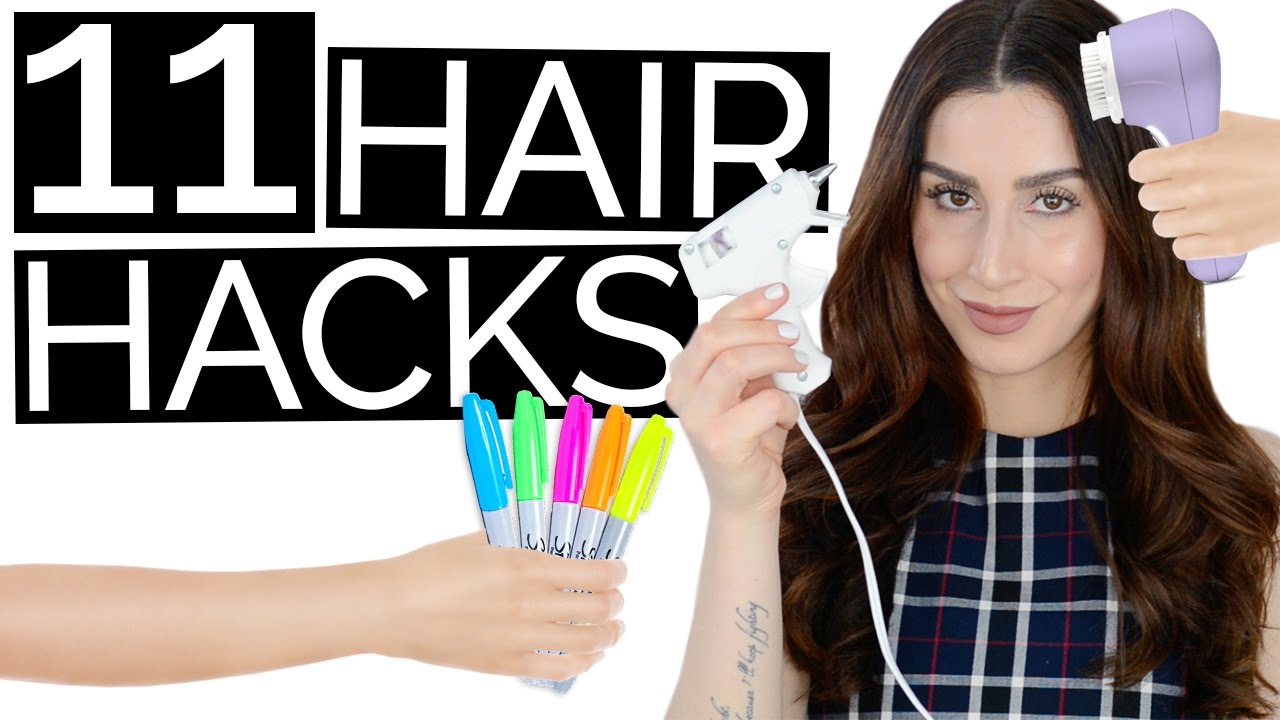 11 Weird Hair Hacks Every Lazy Girl Needs to Know