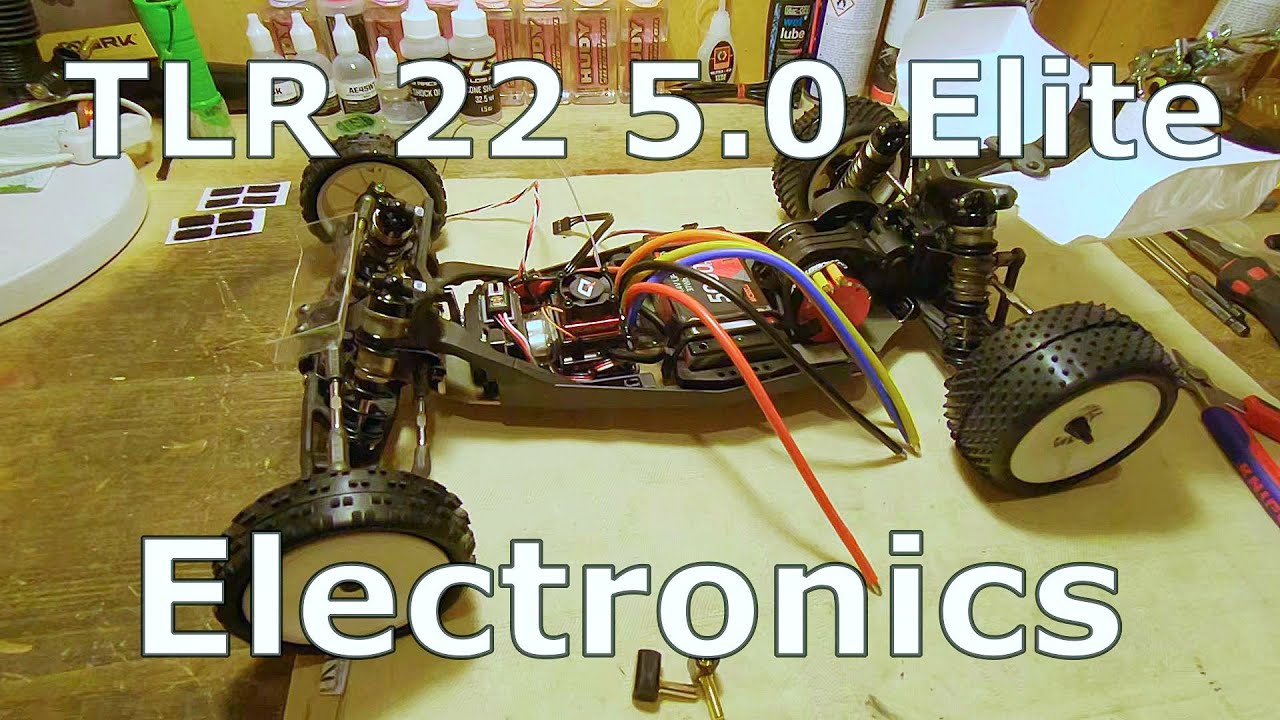 TLR 22 5.0 Elite 2WD - Electronics