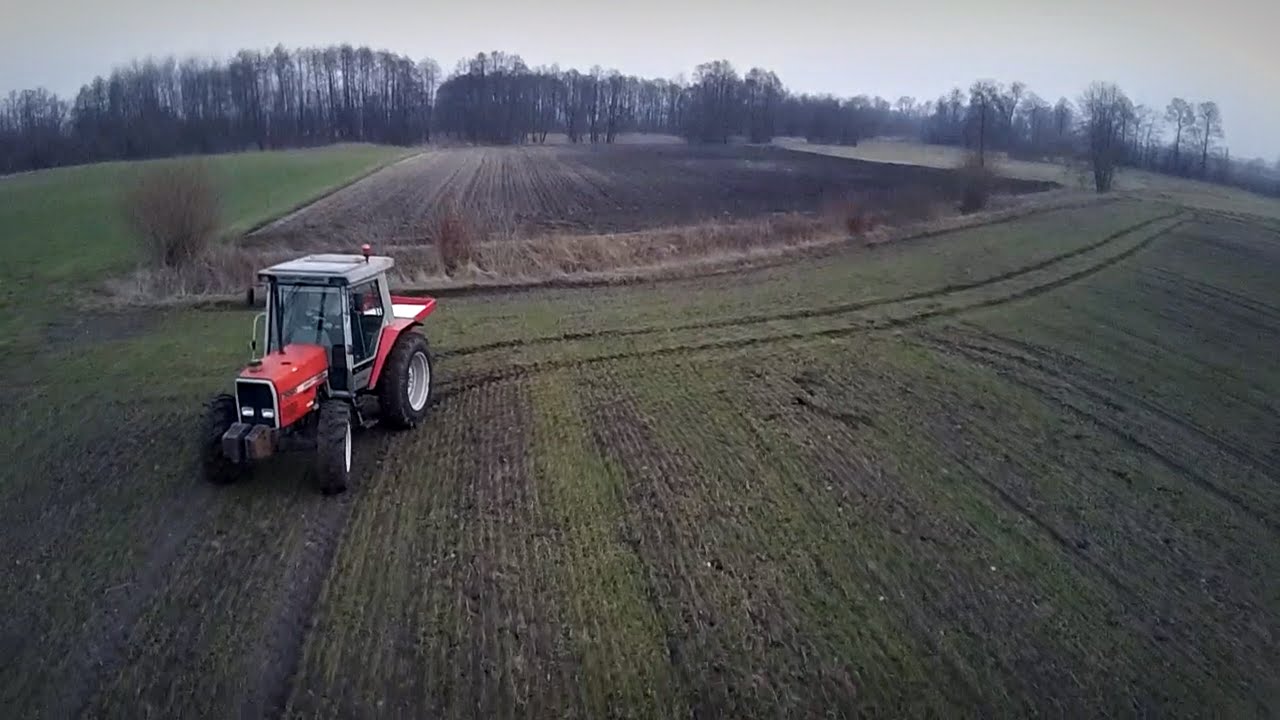 Nawozy 2015 ☆ Massey Ferguson 3060 [ Dron DJI Phantom 2 & GoPro] ㋡ MafiaSolec