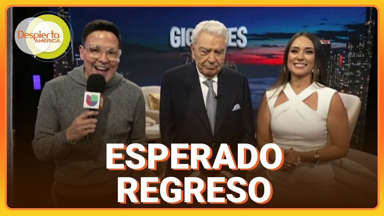 Mario Kreutzberger regresa a la televisi&oacute;n con 'Gigantes con Don Francisco' | Despierta Am&eacute;rica