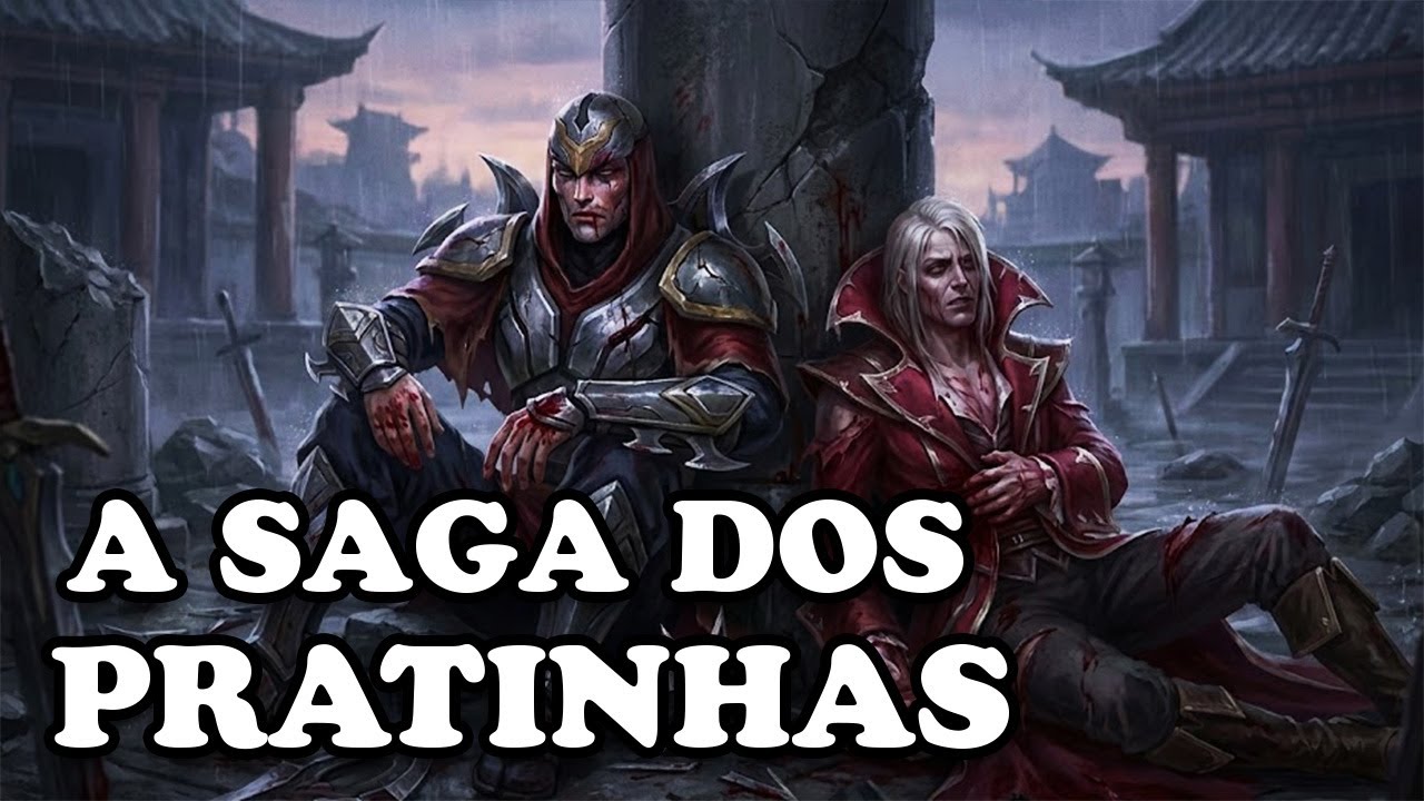 A SAGA DOS PRATINHAS ep. 1 - LEAGUE OF LEGENDS