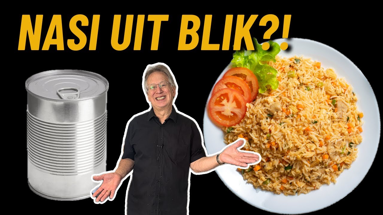Nasi uit blik?! Ik test het!