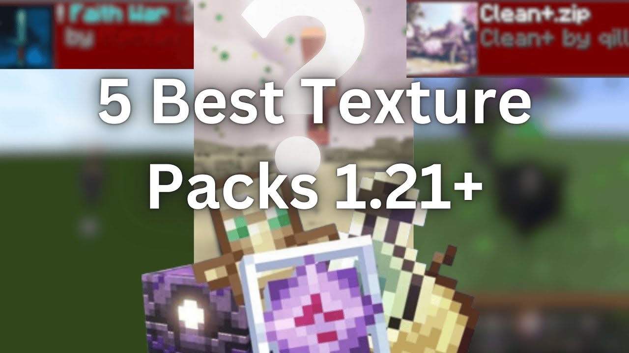 Top 5 Texture Packs 1.21 | PVP & Crystal PVP Texture Packs :)