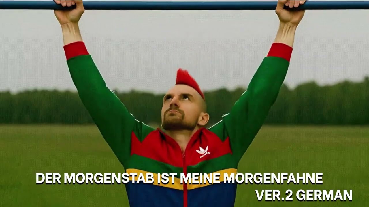 Der Morgenstab ist meine Morgenfahne VER 2 German