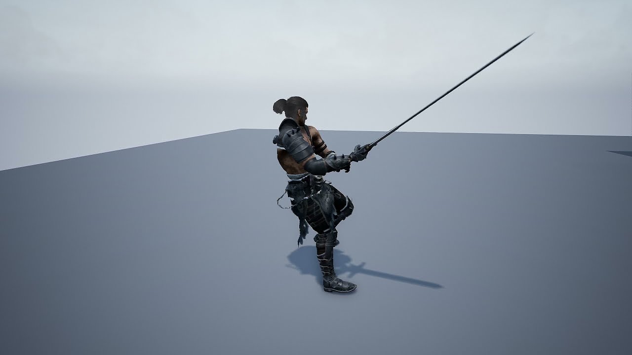 Unreal Engine 4 - Sanctus Edge - Barbarian Test 1
