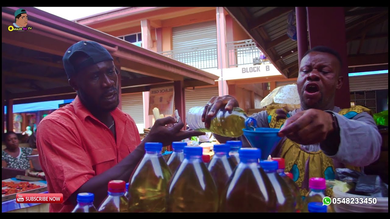 SISTER AMA YEBOAH😂😂AM BUYING ATADWE OIL😂😂SINCE YOU WHERE BORN HAVE YOU EVER SEEN ATADWE OIL BEFORE😂😂