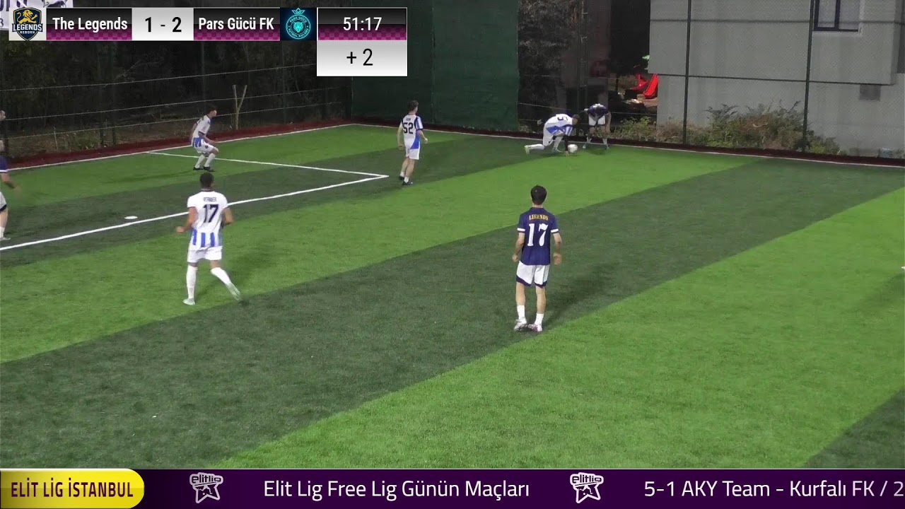 Elit Lig İstanbul Yarı Final Karşılaşması The Legends - Pars G&uuml;c&uuml;