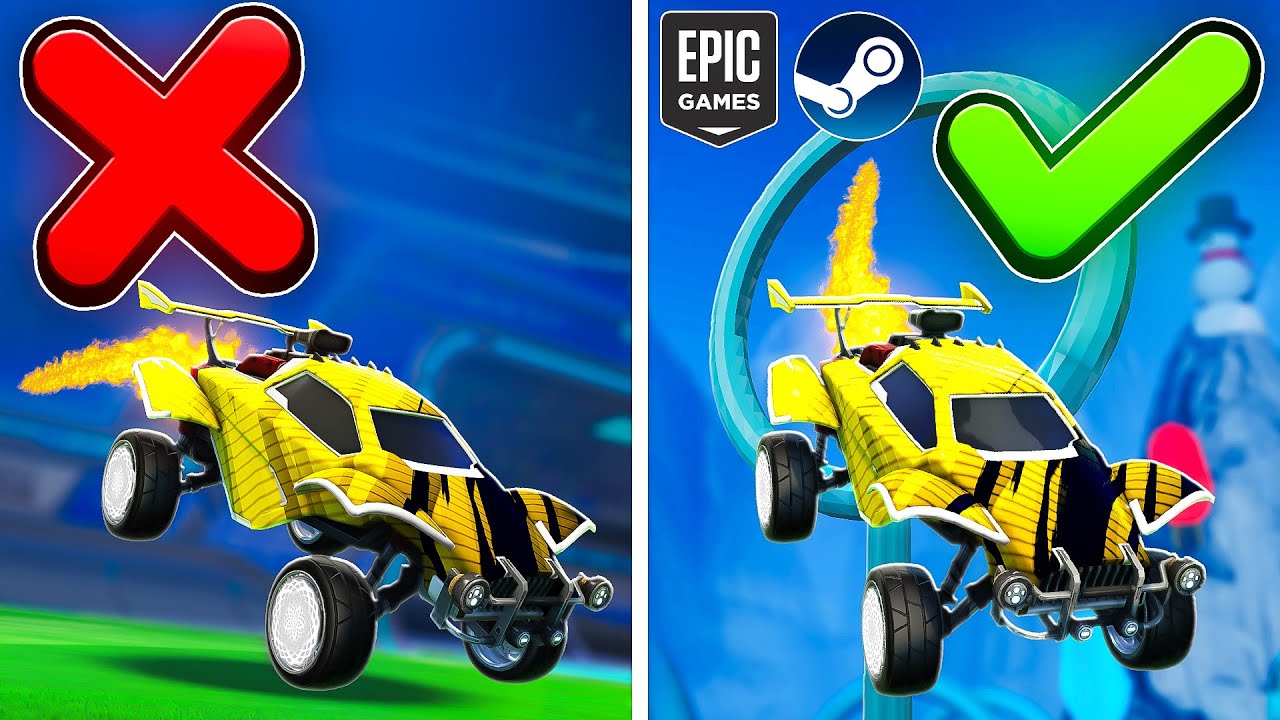 Как БЫСТРО получить карты Мастерской в ​​Rocket League (Epic и Steam 2025)