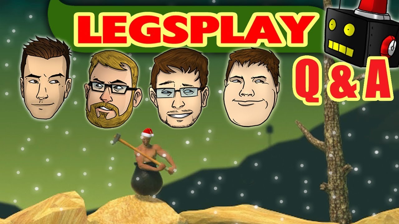 LEGSPLAY CHRISTMAS SPECTACULAR 2017! - Getting Over It w/ Bootleg, Cardsworth, Stoic, Aimless, & CB