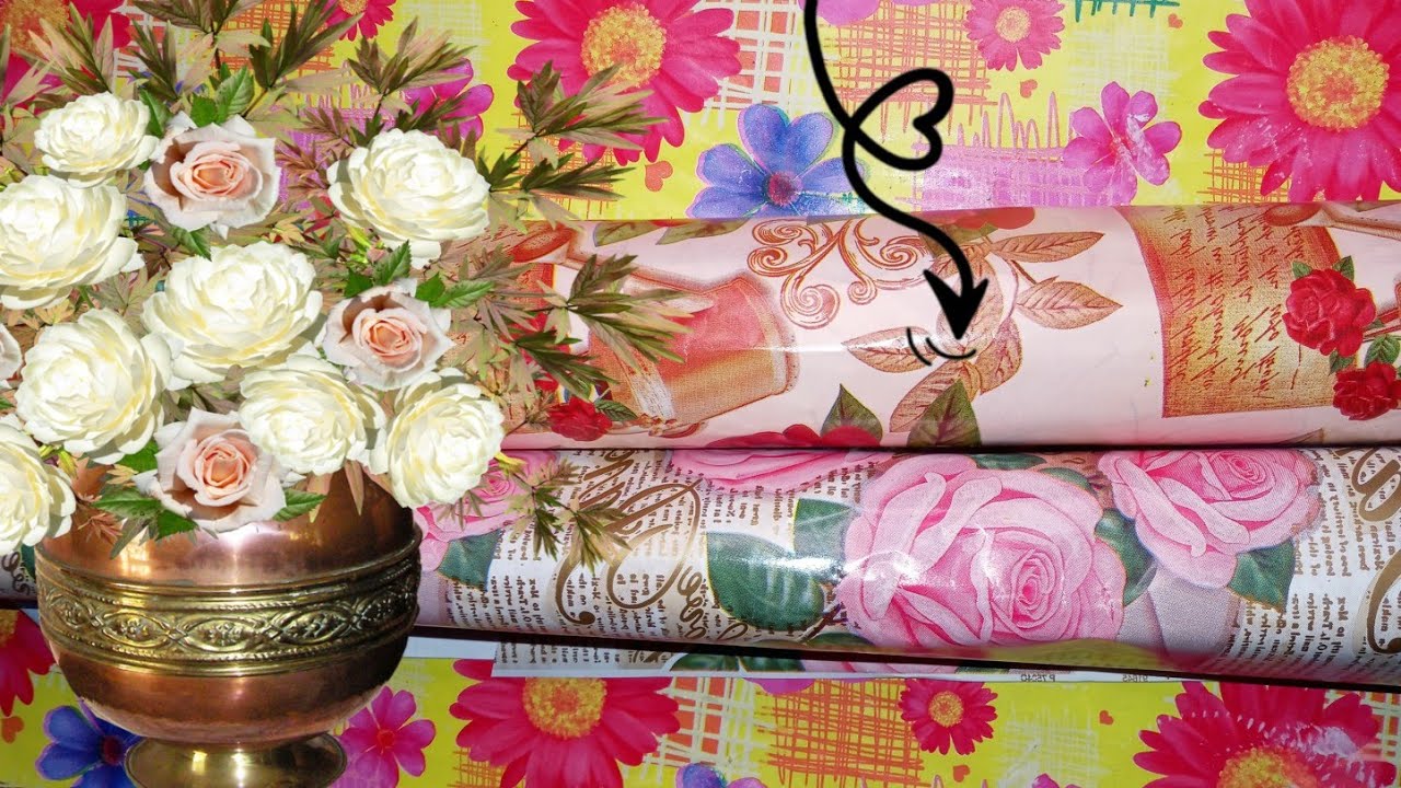 COMO TRANSFORMAR PAPEL DE PRESENTE EM PAPEL PRA DECOUPAGE.