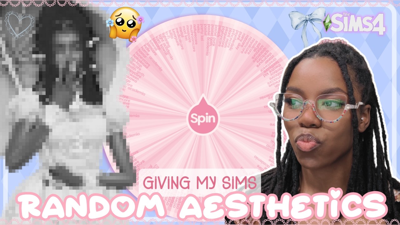 Giving Sims Random Aesthetics / Random Aesthetics CAS Challenge