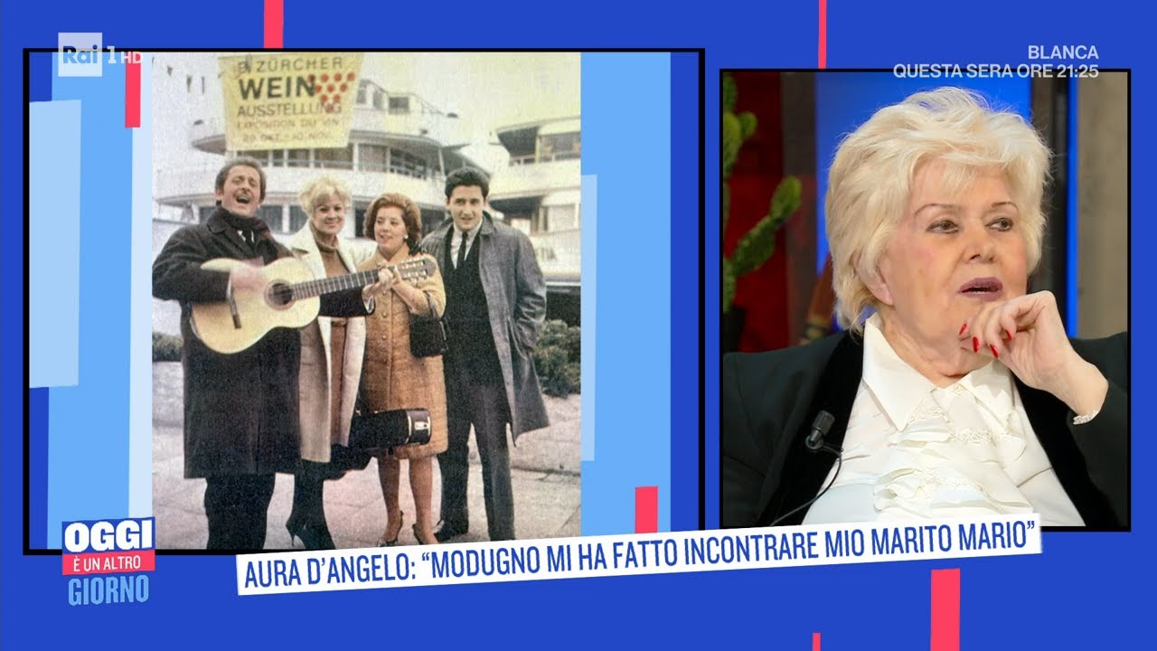 Aura D'Angelo si racconta, dalla lirica alla musica leggera - Oggi è un altro giorno 22/11/2021