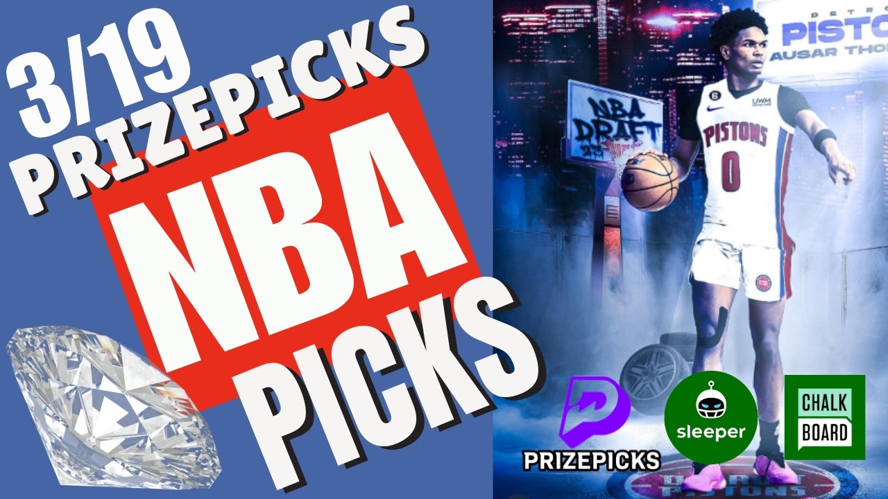 NBA PRIZEPICKS | NBA PICKS | THURSDAY | 3/19/2026 | TODAYS NBA PICKS