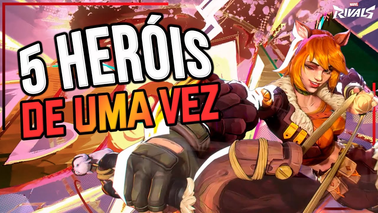 REACT Trailer de Lançamento do Marvel Rivals CHEGOU ABSURDO!