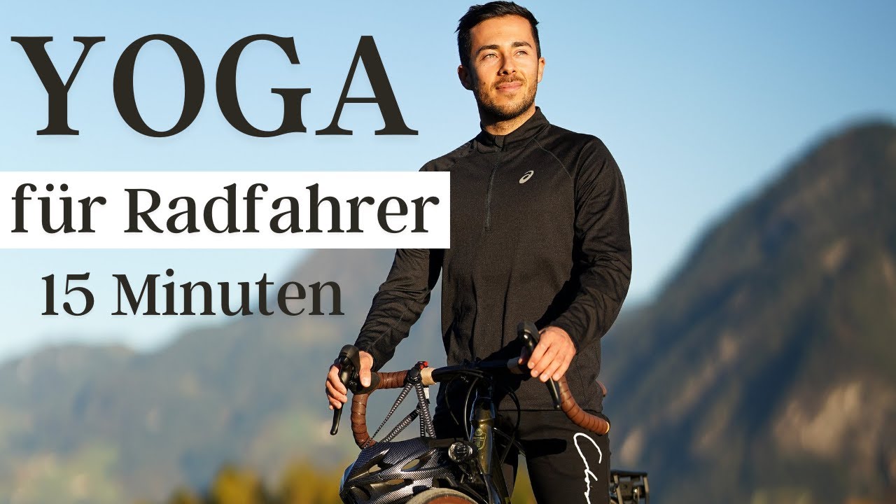 YOGA FÜR RADFAHRER - 15 Minuten Dehnübungen für Anfänger nach dem Sport