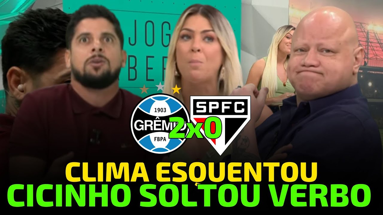 CLIMA ESQUENTOU! CICINHO SURTOU E SOLTOU O VERBO RENATA FAN INTERVIU E PEDIU CALMA | JOGO ABERTO