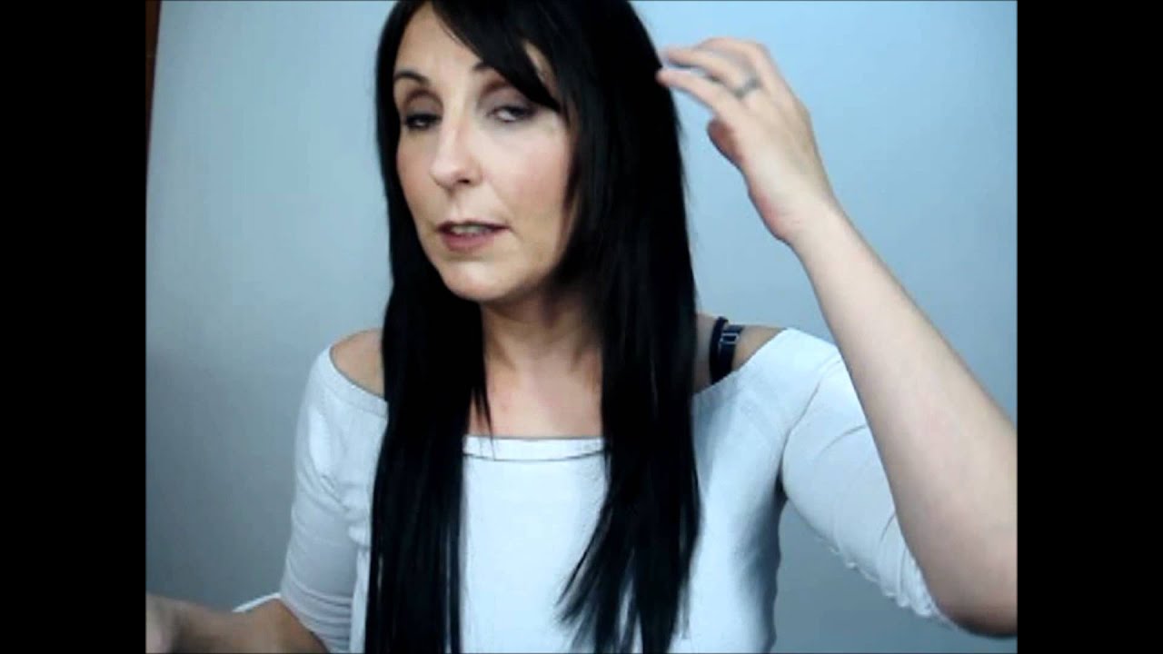 Como cortar las extensiones,corte en pico o 